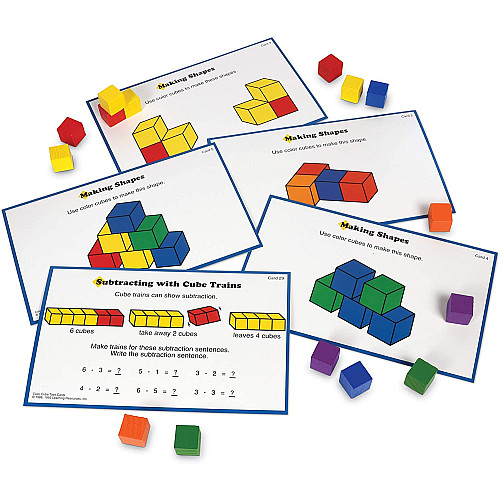 Набор разноцветных кубиков (100шт) от Learning Resources