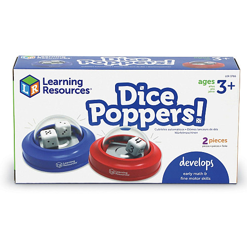 Развивающий набор Поппер с кубиками (2 шт) от Learning Resources