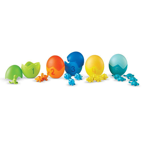 Счетный набор "Яйца с динозаврами" от Learning Resources