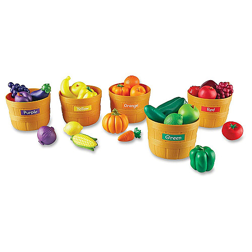 Набір для рахунку Фермерські фрукти і овочі (30 предметів) від Learning Resources
