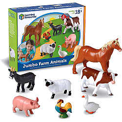 Развивающий набор фигурки Сельскохозяйственные животные (7 шт) от Learning Resources