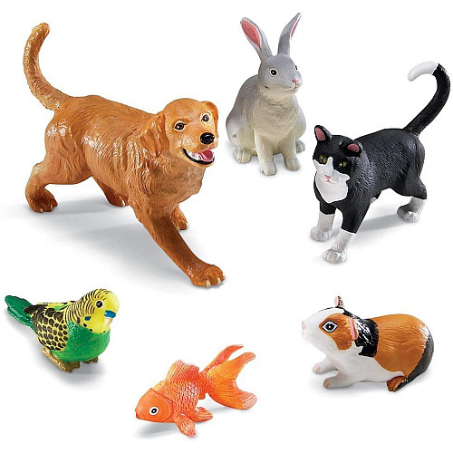Розвиваючий набір великий фігурки Домашні тварини (6 шт) від Learning Resources
