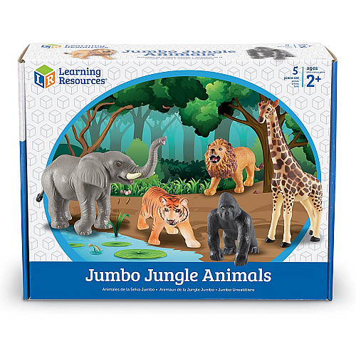 Розвиваючий набір Тварини джунглів (5 шт) від Learning Resources