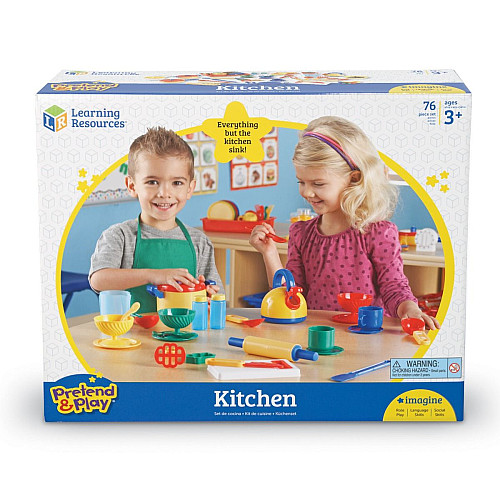 Розвиваючий набір Кухонний посуд (73 шт) від Learning Resources
