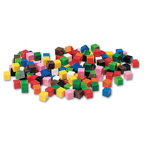 Набір Різнокольорових кубиків (1000 шт) від Learning Resources