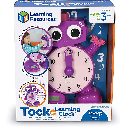 Навчальний годинник Робот від Learning Resources