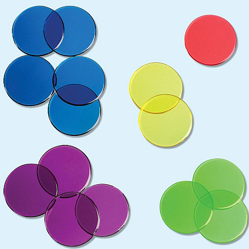 Набор для сортировки Разноцветные кружочки (250 шт) от Learning Resources