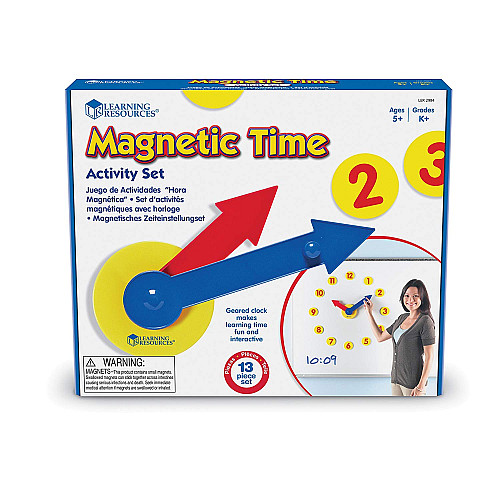 Образовательные Магнитные часы от Learning Resources