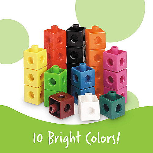 Математический набор Snap Cubes (100 элементов) от Learning Resources