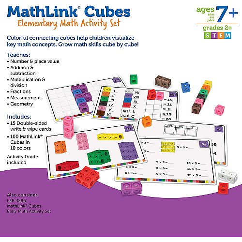 Розвиваючий STEM набір Математичні кубики від Learning Resources