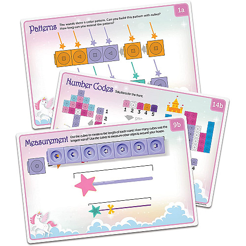 Розвиваючий набір для дитячого садка Математичні кубики Фея від Learning Resources
