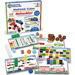 Розвиваючий набір для дитячого садка Математичні кубики від Learning Resources