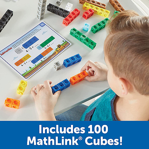Развивающий набор для детского сада Математические кубики от Learning Resources