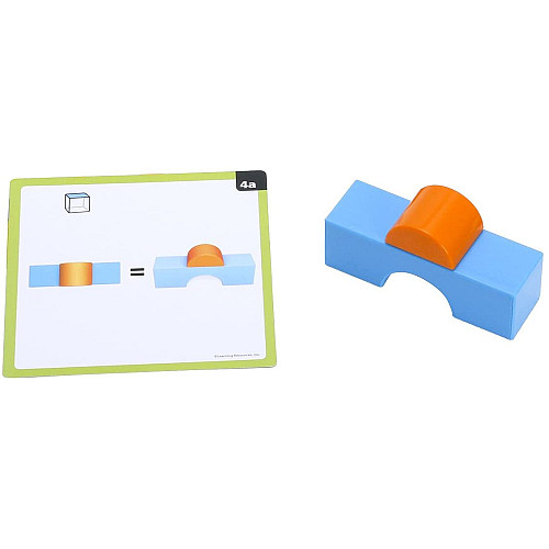 Строительный набор 3D блоков (15 шт) от Learning Resources