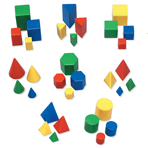 Набір Геометричні фігури (32 шт) від Learning Resourses