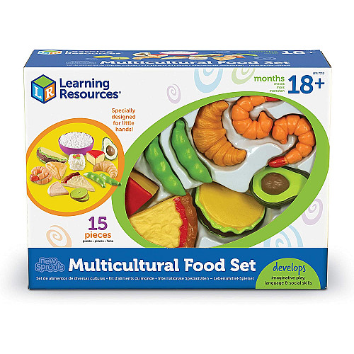 Розвиваючий набір Їжа з різних країн (15 предметів) від Learning Resources