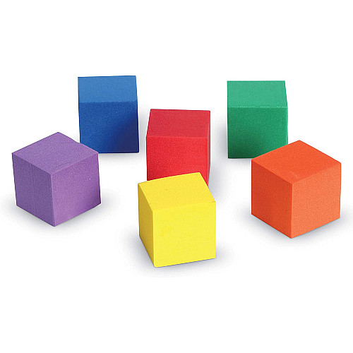 Набір для сортування та рахунку Кольорові кубики (102 шт) від Learning Resources