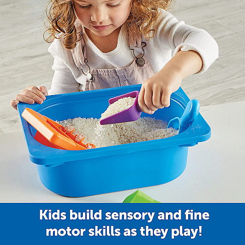 Розвиваючий набір сенсорних іграшок для ігор у пісочниці (4 шт) від Learning Resources