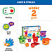 Навчальний набір Рахунок, кольори, зіставлення (15 елементів) від Learning Resources