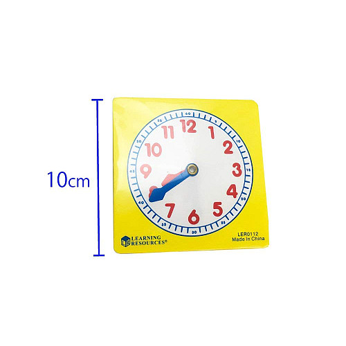 Навчальні аналоговий годинник (10 шт) від Learning Resources