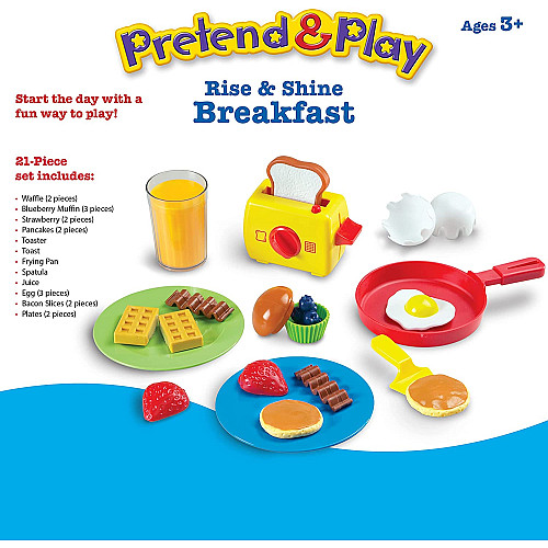 Розвиваючий набір Готуємо сніданок (21 предмет) від Learning Resources