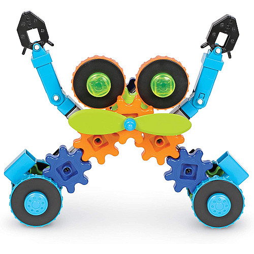 Развивающий конструктор с шестеренками Роботы (116 деталей) от Learning Resources