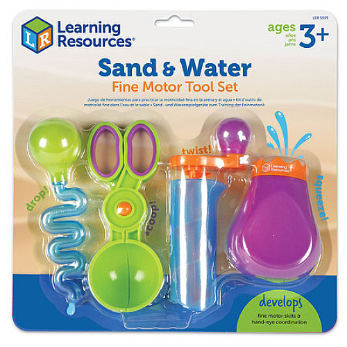 Розвиваючий набір для ігор в піску і з водою (4 шт) від Learning Resources