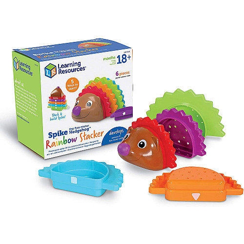 Развивающая игрушка разноцветный ёжик Спайк от Learning Resources