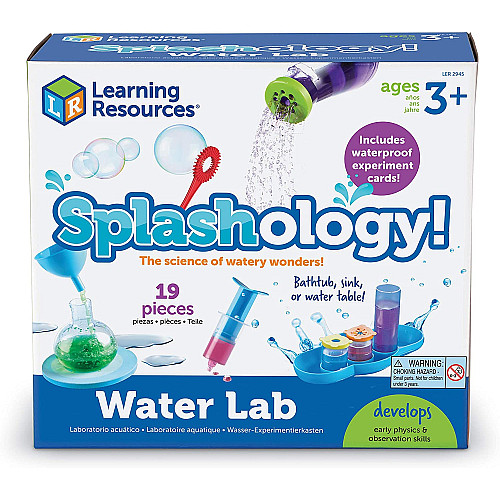 Развивающий STEM набор Игры с водой (19 предметов) от Learning Resources