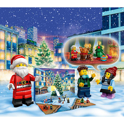 Адвент календарь Город от LEGO (234 детали)