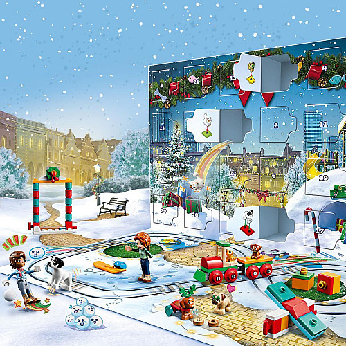 Адвент календар лего Друзі та домашні улюбленці від LEGO