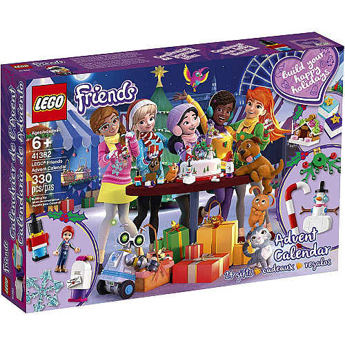 Адвент календарь Друзья от LEGO (330 деталей)