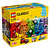 Логический строительный конструктор Лего кубики и колеса (442 шт) от LEGO