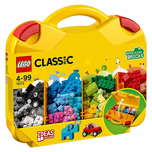 Логический строительный конструктор Лего кубики в чемоданчике (213 шт) от LEGO