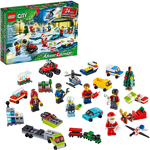 Адвент календарь Город Профессии от LEGO (342 детали)