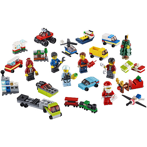 Адвент календар Місто Професії від LEGO (342 деталі)