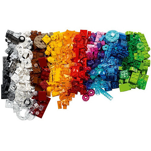 Логический строительный конструктор Лего прозрачные кубики (500 шт) от LEGO