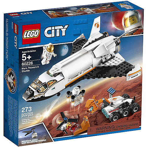 Строительный STEM набор Лего Космический шаттл (273 шт) от LEGO