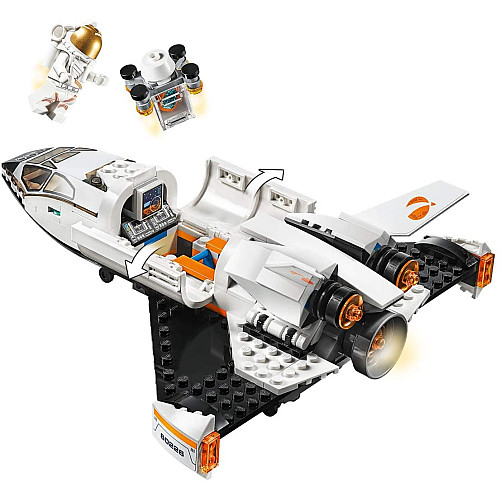 Строительный STEM набор Лего Космический шаттл (273 шт) от LEGO