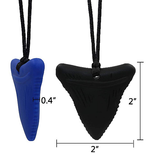 Жевательная сенсорная подвеска Зуб акулы ( 3шт) от MaberryTech