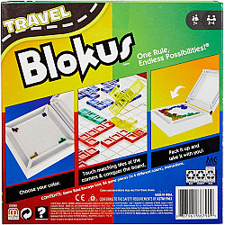 Настільна гра Blokus для подорожей (для 2-4 гравців) від Mattel Games