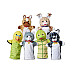 Сенсорный набор кукол перчаток Домашние животные (6 шт) от Melissa & Doug