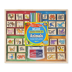 Набор для творчества со штампами Животные (38 шт) от Melissa & Doug