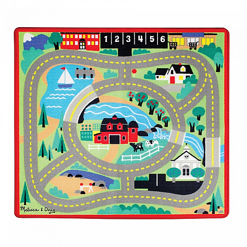 Розвиваючий ігровий килимок Міська дорога від Melissa & Doug