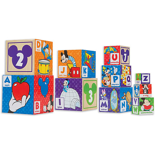 Развивающий набор Кубики Числа и буквы Дисней Микки Маус от Melissa & Doug