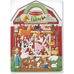 Набор с многоразовыми наклейками Ферма (32 шт) от Melissa & Doug