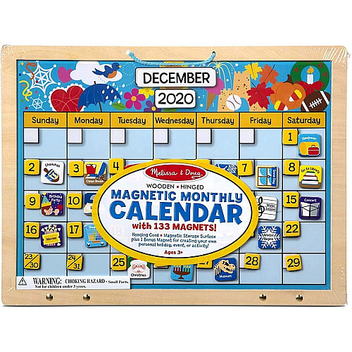 Навчальний магнітний Вічний календар від Melissa & Doug