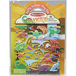 Набор с многоразовыми объемными наклейками Динозавры (36 шт) от Melissa & Doug