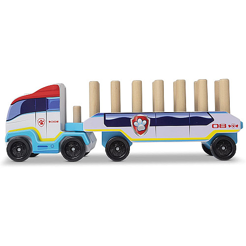 Развивающий набор Деревянный грузовик Щенячий патруль с кубиками от Melissa & Doug