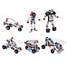 Розвиваючий будівельний набір Роботи машинки (106 деталей) від Miniland